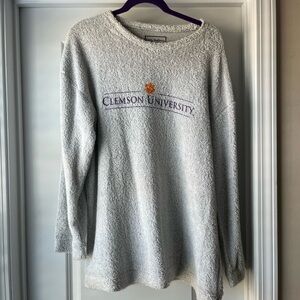 Clemson University Women's Gray Sweatshirt